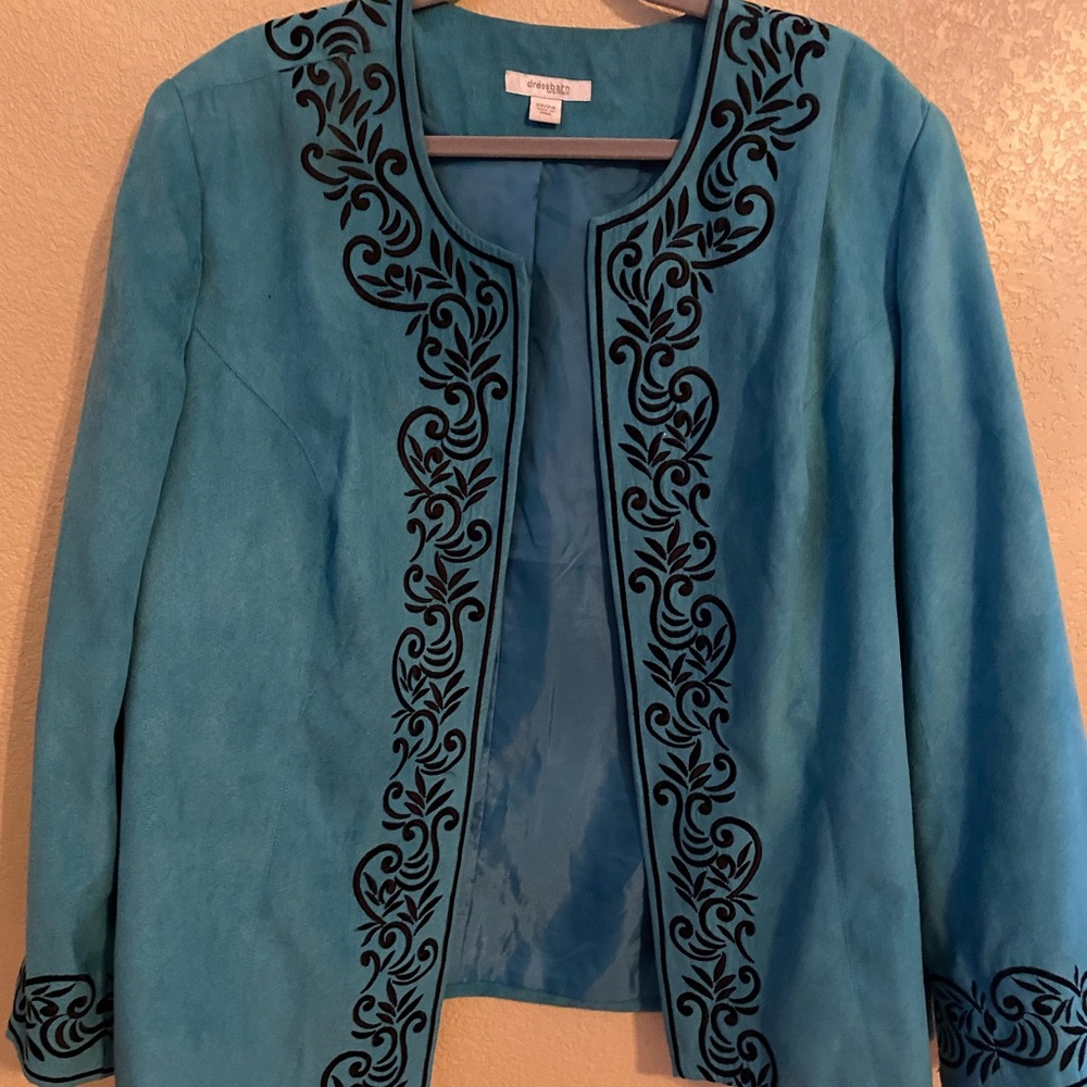 Women’s “Dress Barn” suit/blazer open front jacket size 22/24.